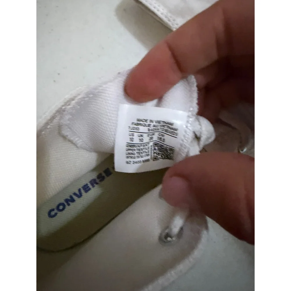 Converse Chuck Taylor All Star High Top White Size 10 Toddler #3074
